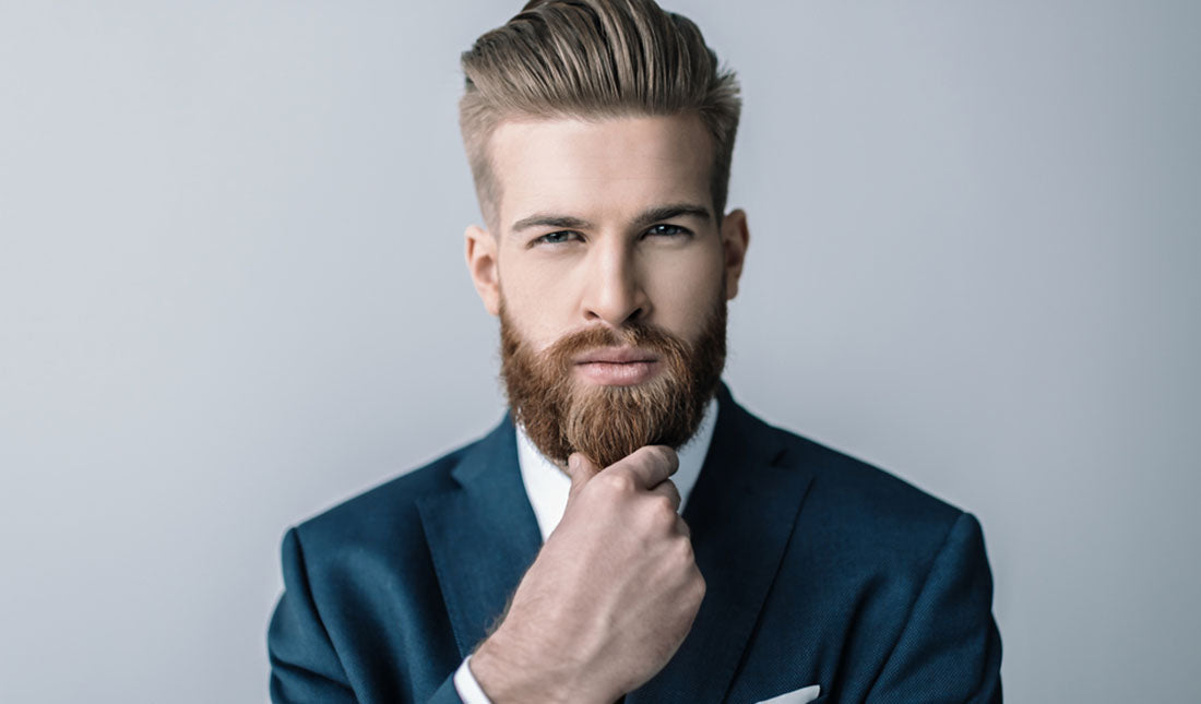 bearded businessman